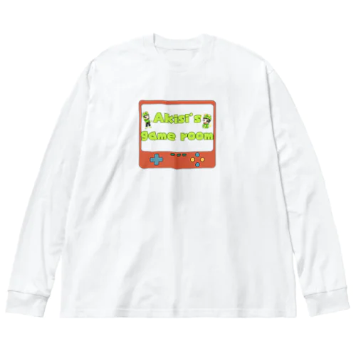 AKISI's game room　ビックシルエットロングスリーブTシャツ Big Long Sleeve T-Shirt