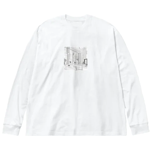 颯爽英姿 ビッグシルエットロングスリーブTシャツ