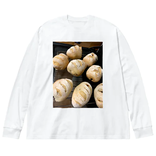 焼きたてパン Big Long Sleeve T-Shirt