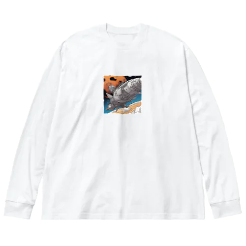 宇宙船 ビッグシルエットロングスリーブTシャツ