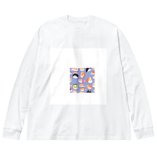 あにまる寿司 Big Long Sleeve T-Shirt