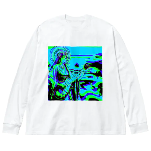 瀬織津姫とロック3「Seoritsuhime and Rock3」 Big Long Sleeve T-Shirt