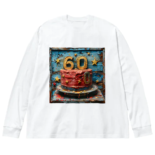 還暦祝い「永遠のロック」3 Big Long Sleeve T-Shirt