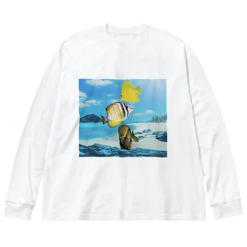 ハギ好き Big Long Sleeve T-Shirt