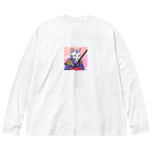 猫侍 Big Long Sleeve T-Shirt