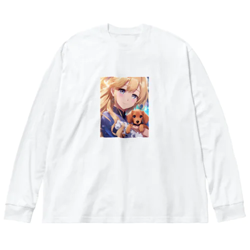 女の子とちょっこたん Big Long Sleeve T-Shirt