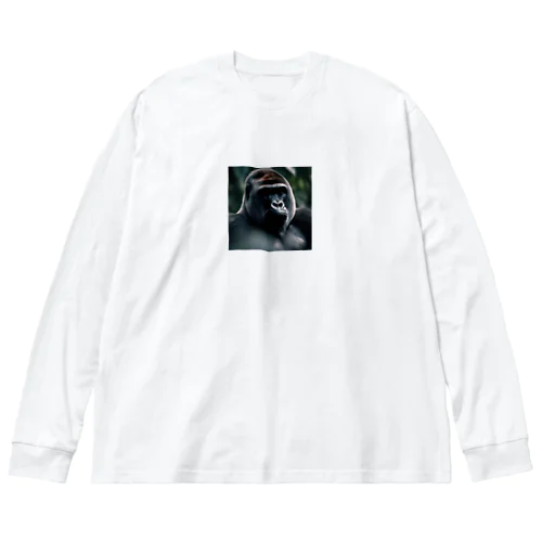 イケメンゴリラ Big Long Sleeve T-Shirt