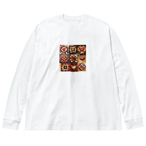 和の華 ビッグシルエットロングスリーブTシャツ