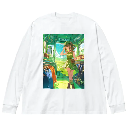 トレインアパレルショップ Big Long Sleeve T-Shirt