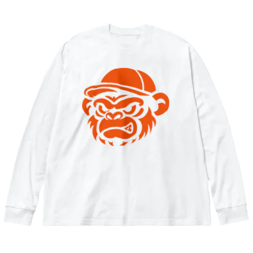 RCW_Gorilla_or ビッグシルエットロングスリーブTシャツ