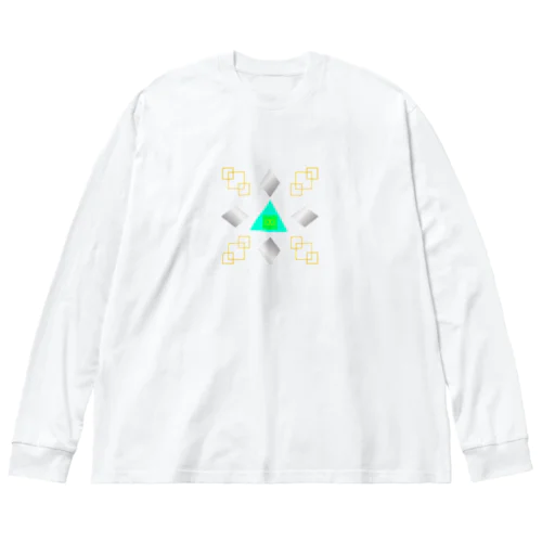 三角まーく！ Big Long Sleeve T-Shirt