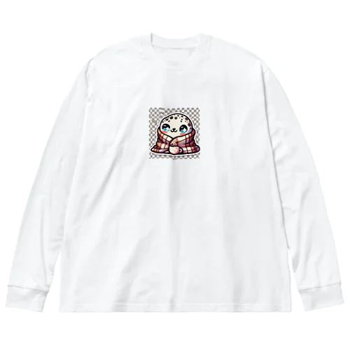 ブランケットにくるまるゴマフアザラシ Big Long Sleeve T-Shirt