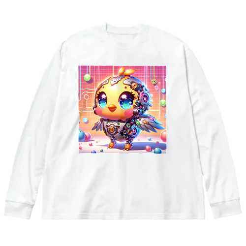 歯車のひよこ Big Long Sleeve T-Shirt