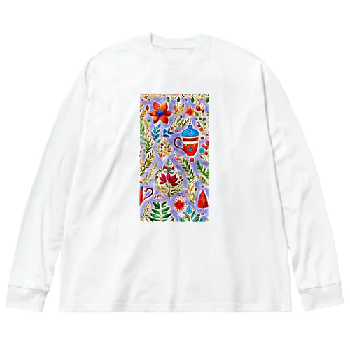 𝕿𝖍𝖊 𝕱𝖑𝖔𝖜𝖊𝖗 𝕻𝖔𝖊𝖙𝖗𝖞 𝕮𝖚𝖕 Big Long Sleeve T-Shirt