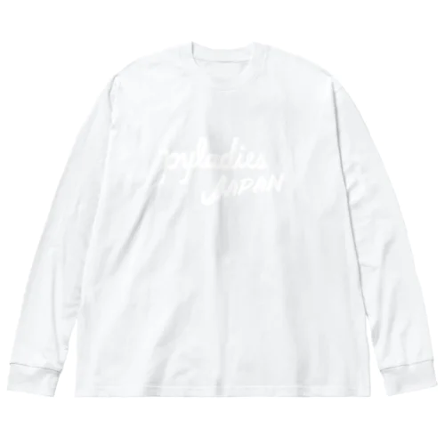 PyLadies Japan 白文字ver ビッグシルエットロングスリーブTシャツ