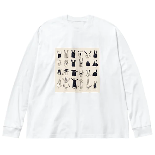 ふしぎないきもの Big Long Sleeve T-Shirt