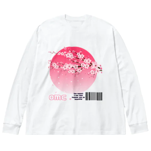 さくら ビッグシルエットロングスリーブTシャツ