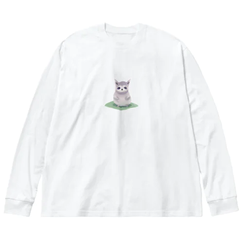 ふしぎないきもの002 ビッグシルエットロングスリーブTシャツ