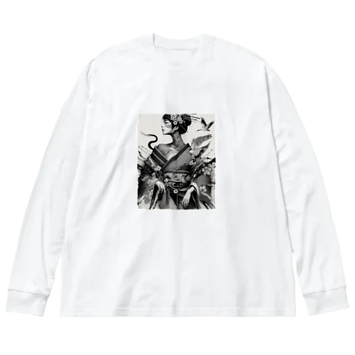 和美人 Big Long Sleeve T-Shirt