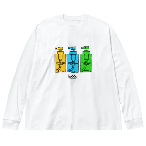 お風呂トリオ Big Long Sleeve T-Shirt