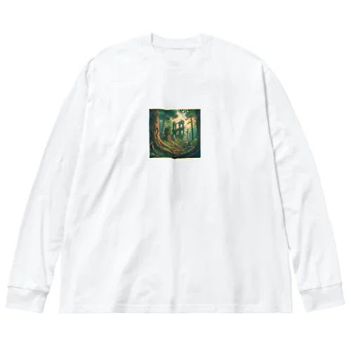 幻想の古代遺跡 Big Long Sleeve T-Shirt