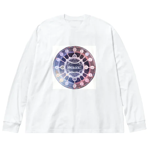 不思議模様・ルーン Big Long Sleeve T-Shirt