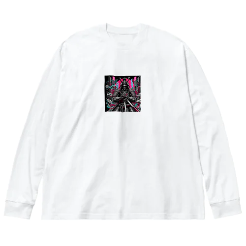 推志武士　参 Big Long Sleeve T-Shirt