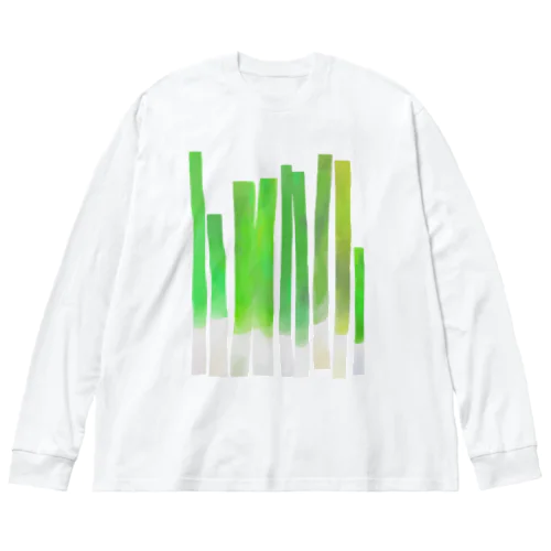 ねぎ生えたww Big Long Sleeve T-Shirt