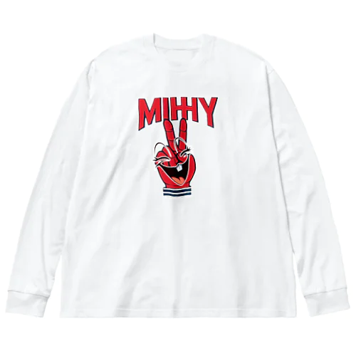 MIHHY ビッグシルエットロングスリーブTシャツ