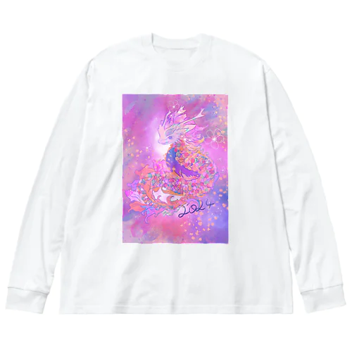 魔法のピンクドラゴン🐉🩷✨ Big Long Sleeve T-Shirt