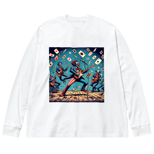 熱狂ピエロ Big Long Sleeve T-Shirt