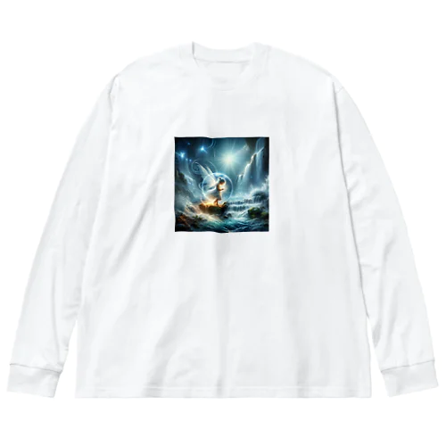 水の妖精 Big Long Sleeve T-Shirt