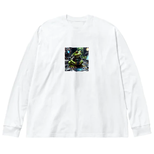 高度な技術を駆使するカエル Big Long Sleeve T-Shirt