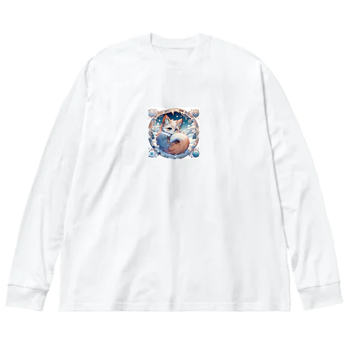 雪原の使者 ビッグシルエットロングスリーブTシャツ