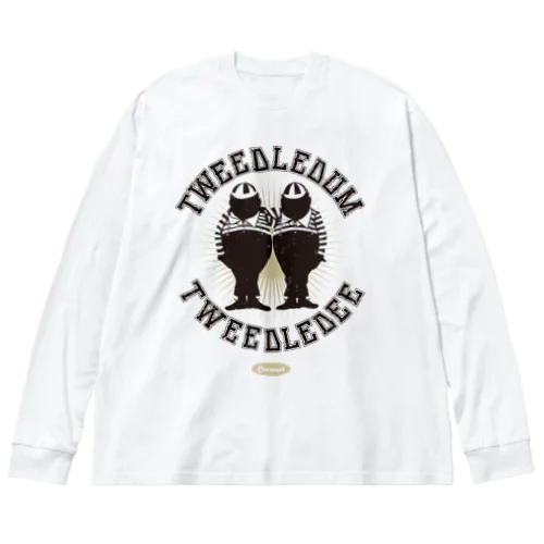 Tweedledum and Tweedledee ビッグシルエットロングスリーブTシャツ