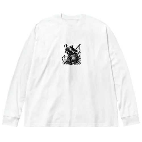 推志武士　捌 Big Long Sleeve T-Shirt