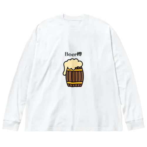 Beer樽 ビッグシルエットロングスリーブTシャツ