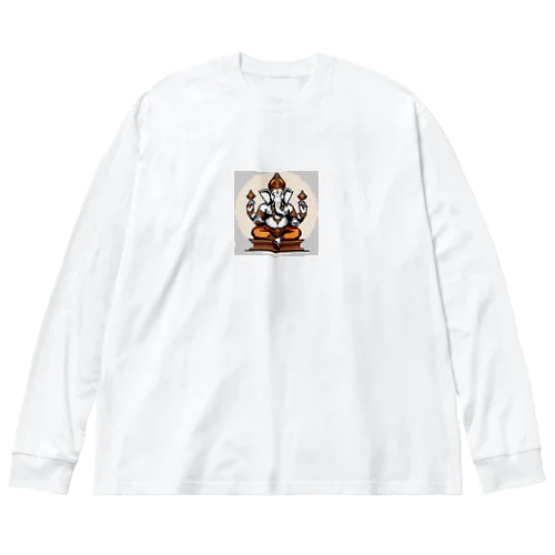 優れたコミュニケーターであるガネーシャ Big Long Sleeve T-Shirt