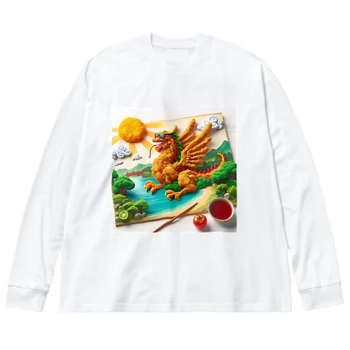 フライドラゴン Big Long Sleeve T-Shirt