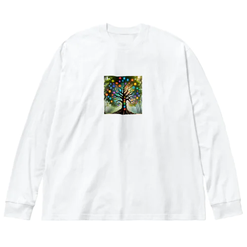 ChakraChic TREE ビッグシルエットロングスリーブTシャツ