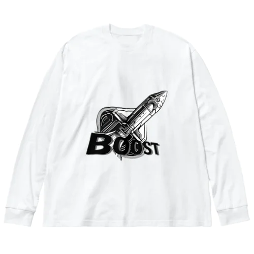 ロケットイラスト Big Long Sleeve T-Shirt