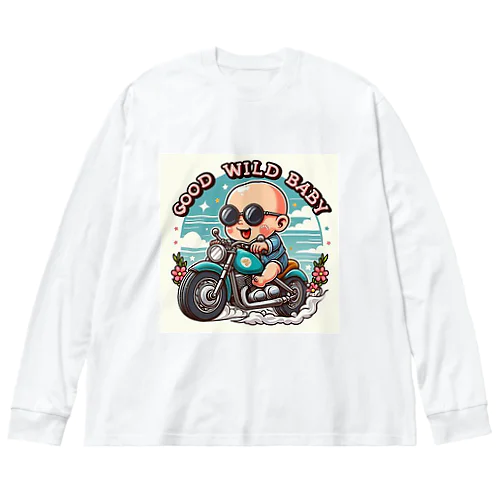 ワイルドベイビー ビッグシルエットロングスリーブTシャツ