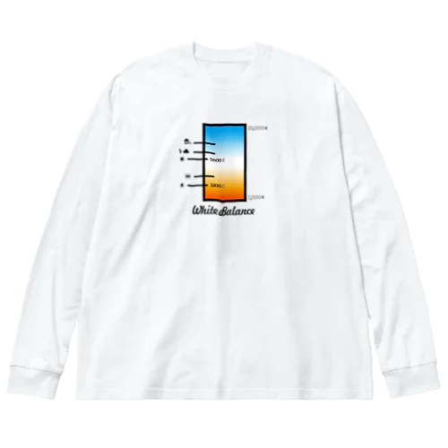 写真用語 ホワイトバランス Big Long Sleeve T-Shirt