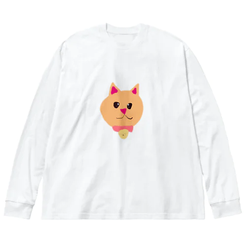 ねこのココちゃん🐱🩷 ビッグシルエットロングスリーブTシャツ