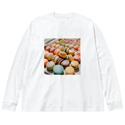 マカロン三昧 Big Long Sleeve T-Shirt