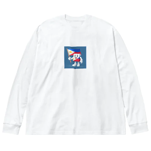 ２０２４　フィリピンキャラの決定版 Big Long Sleeve T-Shirt