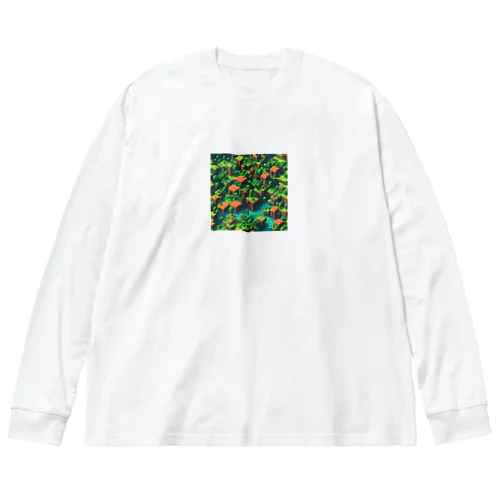 森の冒険中 Big Long Sleeve T-Shirt