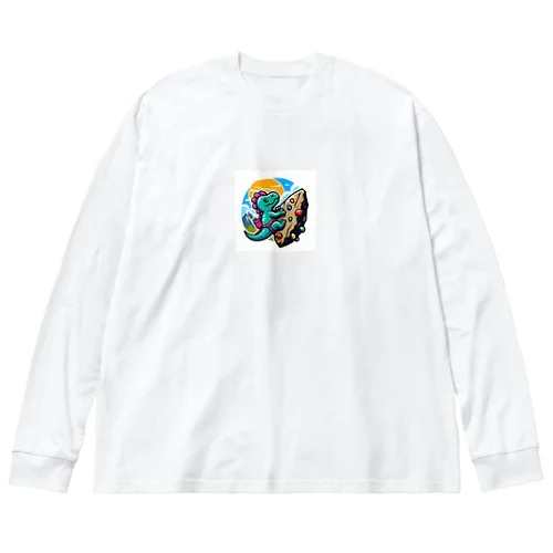 ボル太くん Big Long Sleeve T-Shirt