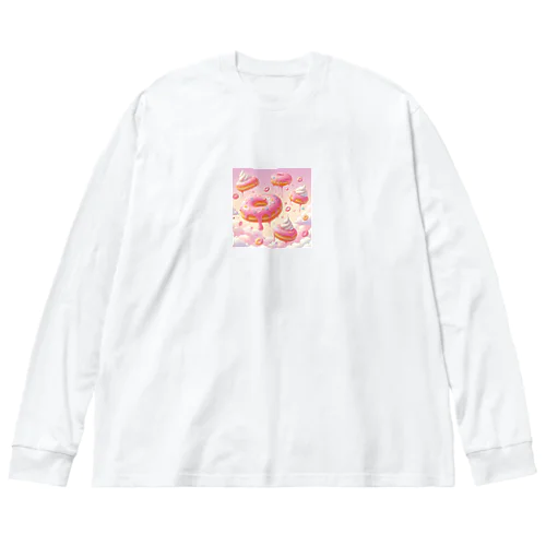 sweet🩷 ̖́- Big Long Sleeve T-Shirt