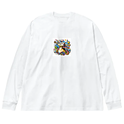 ワンちゃん Big Long Sleeve T-Shirt